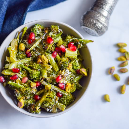 Roasted Broccoli Salad - Recipe photo by forwardeats