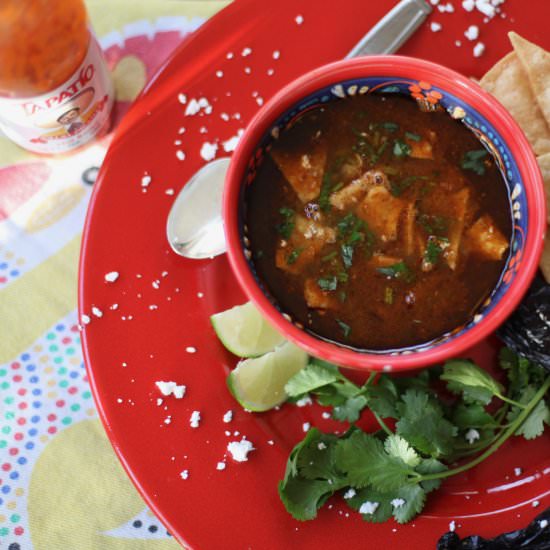 Tortilla Soup - Recipe photo by MyTastyTrials