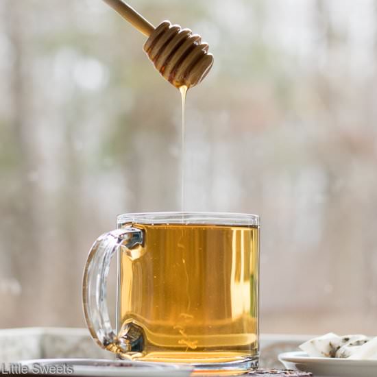 Heather Flower Tea - Recipe photo by LifesLittleSweets
