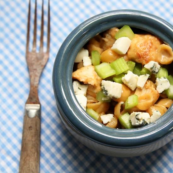Cheesy Buffalo Chicken Macaroni - Recipe photo by cucinabella