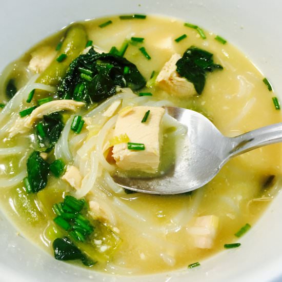 Chicken Miso Soup - Recipe photo by Pam009