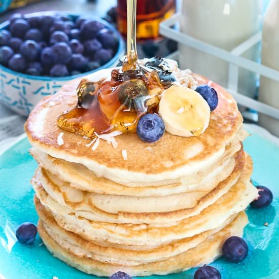 Coconut Banana pancakes - Recipe photo by ruchiskitchen