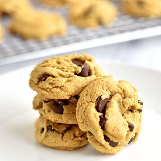 Healthier Chocolate Chip Cookies - Recipe photo by Flavor Walk