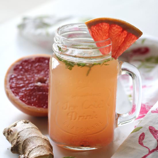 Grapefruit & Ginger Detox Drink - Recipe photo by ruchikrandhap