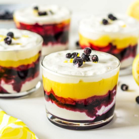 Lemon Blueberry Parfaits - Recipe photo by Blondie-ish at kitchen