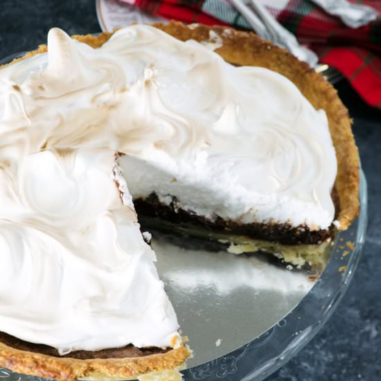 Decadent Chocolate Pie - Recipe photo by Barbara Curry