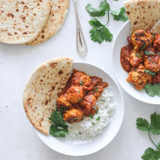 Butter Chicken Meatballs - Recipe photo by atasteofwellbeing