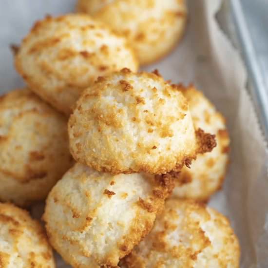 Coconut Macaroons - Recipe photo by cookingmadehealthy