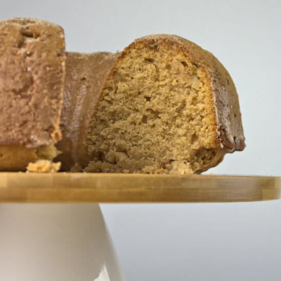 Cinnamon Sugar Bundt Cake - Recipe photo by agourmetfoodblog