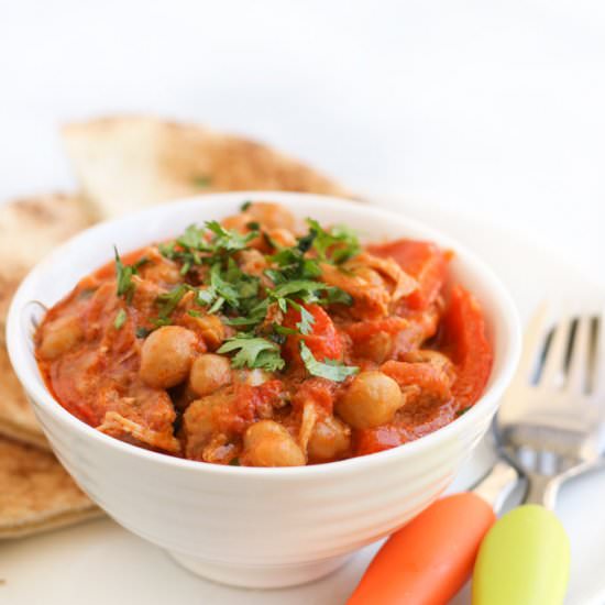Chicken and Chickpea Stew - Recipe photo by Healthy Little Foodies