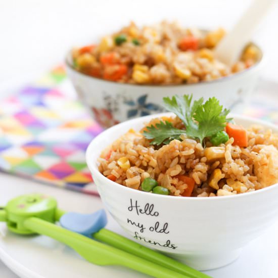 Vegetable Fried Rice - Recipe photo by Healthy Little Foodies