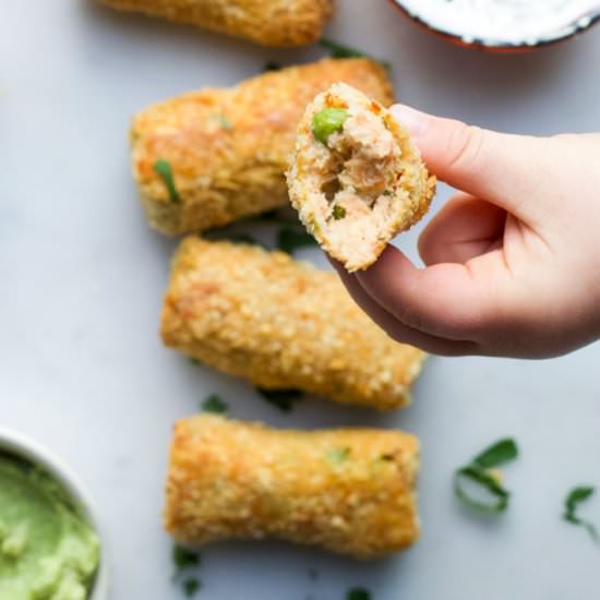 Baked Salmon Croquettes - Recipe photo by Healthy Little Foodies