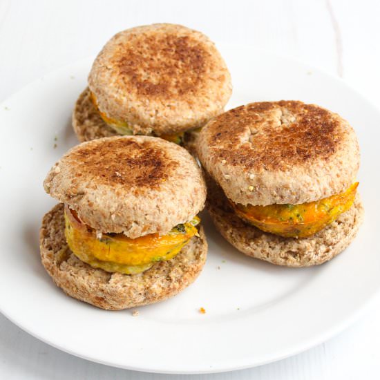 Homemade Freezer Breakfast Sandwich - Recipe photo by tararochfordnutrition