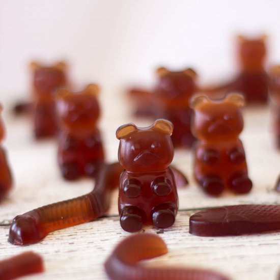 Sugar Free Gummy Bears - Recipe photo by littlebitrecipes