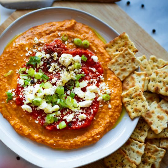 Loaded Buffalo Hummus - Recipe photo by lifeloveandgoodfood