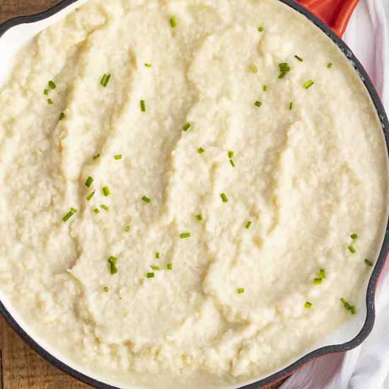 Mashed Cauliflower - Recipe photo by cookingmadehealthy