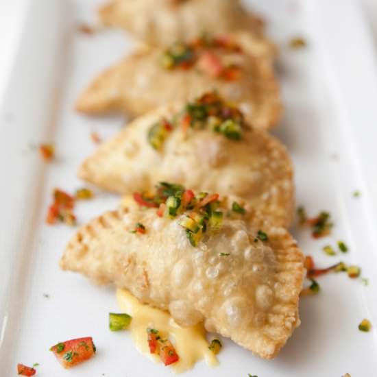 Philly Cheesesteak Pierogies - Recipe photo by urbancookery