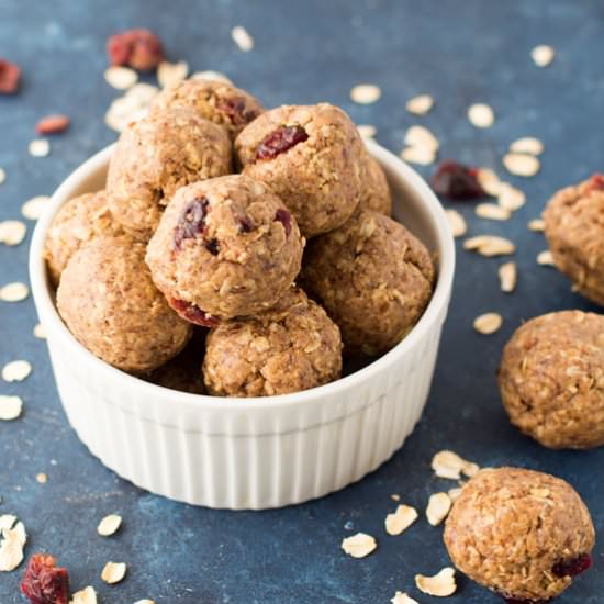 No Bake Lactation Bites - Recipe photo by Kelli @ Hungry Hobby