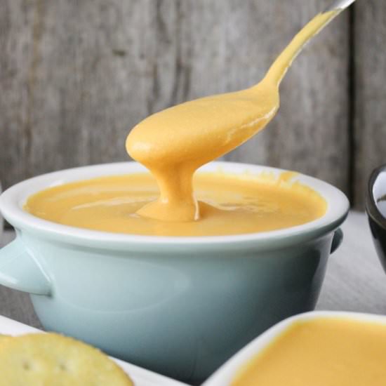 Best Vegan Cheese Sauce - Recipe photo by bakingyouhappier