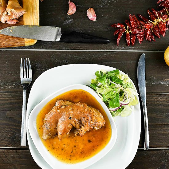 Pig’s Feet - Recipe photo by suncakemom