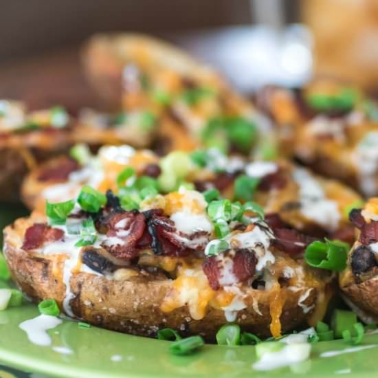 Loaded Western Potato Skins - Recipe photo by Cookingintherockies
