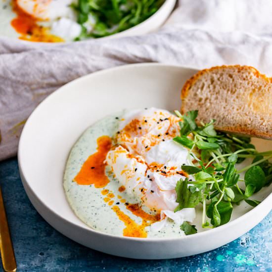 Turkish Eggs - Recipe photo by TheCookReport
