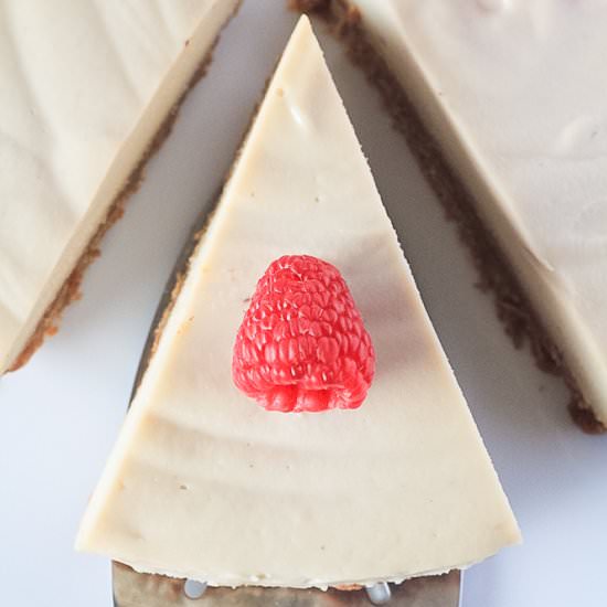 Vegan Cheesecake - Recipe photo by finishedwithsalt