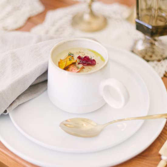 Roasted Parsnip Soup - Recipe photo by lepetitchefsb