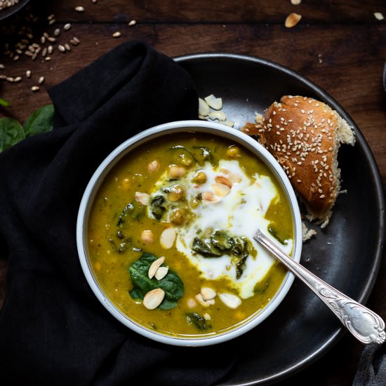 Chickpea soup - Recipe photo by Bibbyskitchenat36