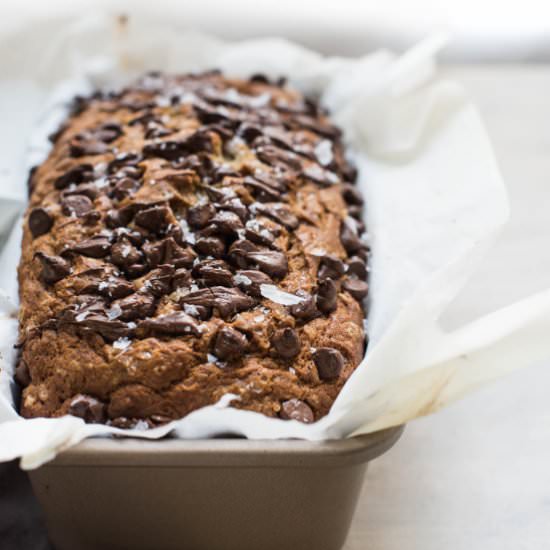 Peanut Butter Banana Bread - Recipe photo by hungerthirstplay