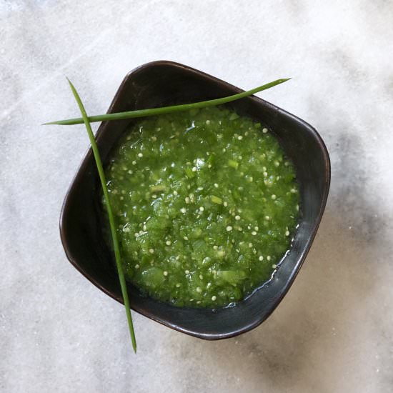 Salsa Verde - Recipe photo by thirstyradish