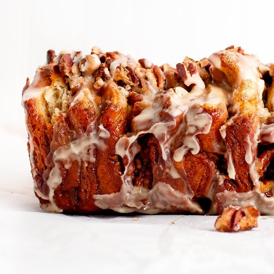Maple Pecan Pull-Apart Bread - Recipe photo by asliceofsweet