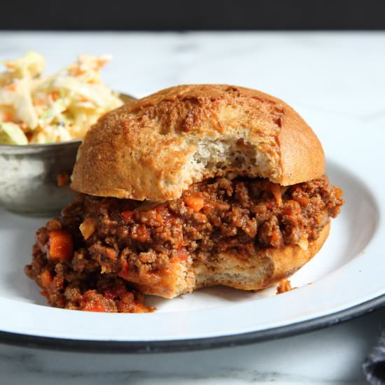 Healthy Sloppy Joes - Recipe photo by FromScratchFast