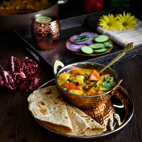 Navratan Korma - Recipe photo by pepperdelight
