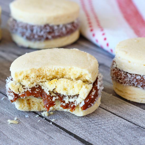 Argentine Alfajores - Recipe photo by El Mundo Eats