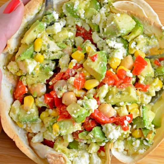 Tortilla Bowl Salad - Recipe photo by Mummys FastandEasy