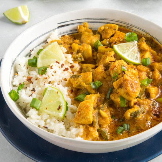 Ghost Pepper Chicken Curry - Recipe photo by ChiliPepperMadness