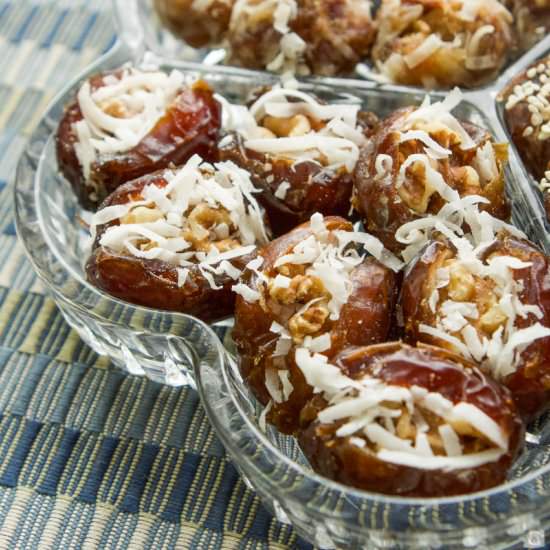 Stuffed Dates - Recipe photo by HIldaskitchenblog