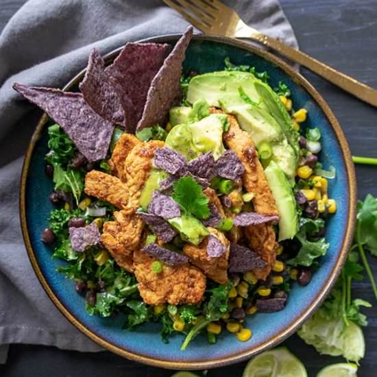 Baja Chicken Kale Salad - Recipe photo by Only Gluten Free Recipes