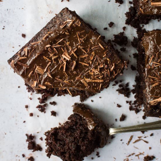 Vegan Beetroot Chocolate Cake - Recipe photo by Domestic Gothess