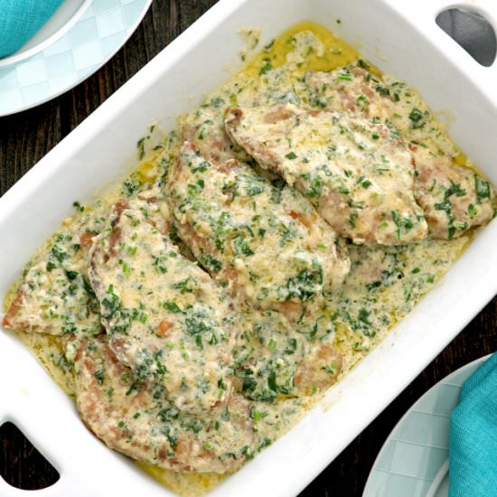 Creamy Cilantro Chicken - Recipe photo by foxy folksy