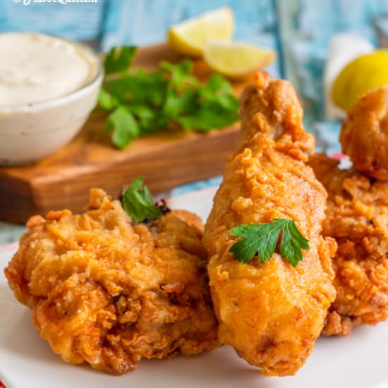 Hot & Crispy Fried Chicken - Recipe photo by Priyanka DK