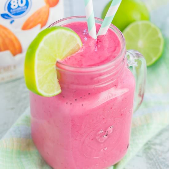 Raspberry Lime Smoothie - Recipe photo by pumpkinnspice