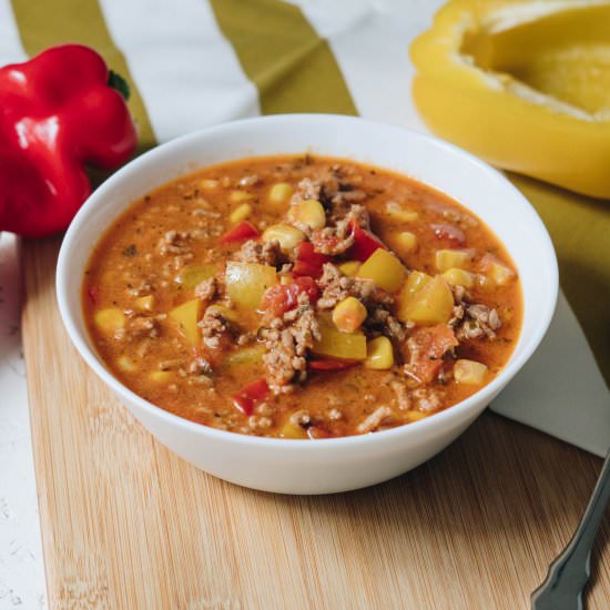Pizza stew - Recipe photo by yellowgirl