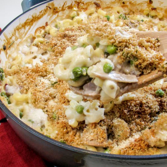 Chicken Noodle Casserole - Recipe photo by whiteflowerlane