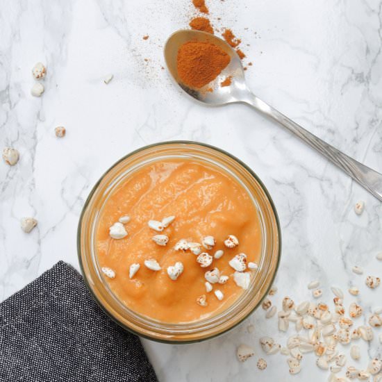 Sweet potato smoothie - Recipe photo by rabarbarowo
