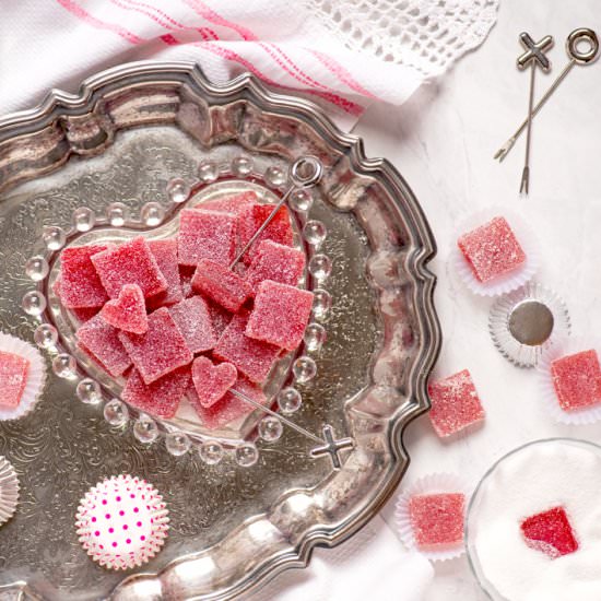 Strawberry Pate de Fruit - Recipe photo by vintagekitty