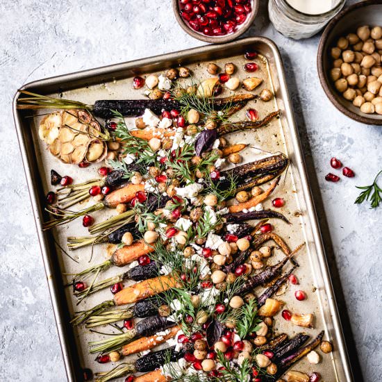 Whole Roasted Carrots - Recipe photo by foolproofliving.com
