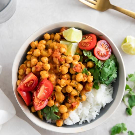 Easy Chana Masala - Recipe photo by realandvibrant