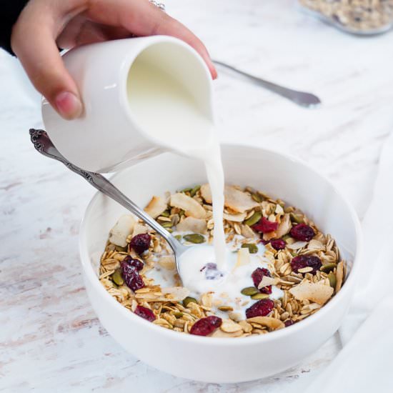 Homemade Muesli - Recipe photo by sweetandsavourypursuits